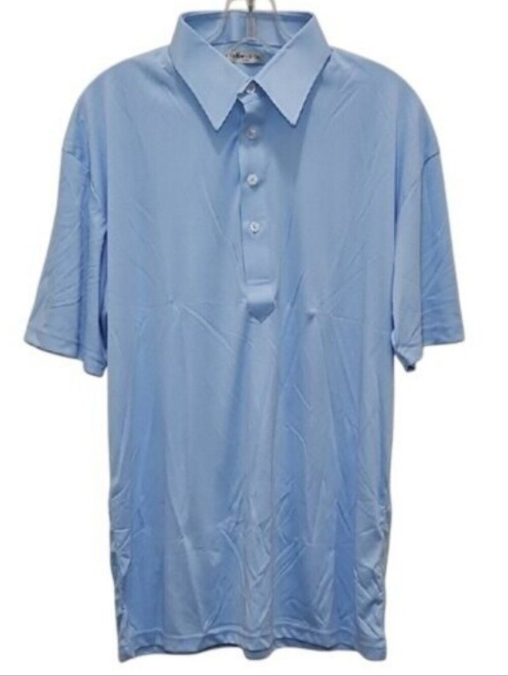 Collars & Co. Dress Firm Collar Polo Shirt Small New Blue Office Golf Career